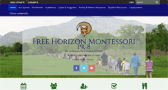 Desktop Screenshot of freehorizonmontessori.org